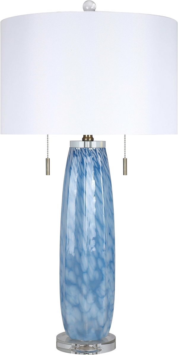 Azure Display Art Glass Table Lamp (Case Pack 2)