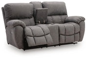 Hadrian Pike Power Reclining Loveseat with Console