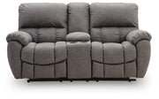 Hadrian Pike Power Reclining Loveseat with Console