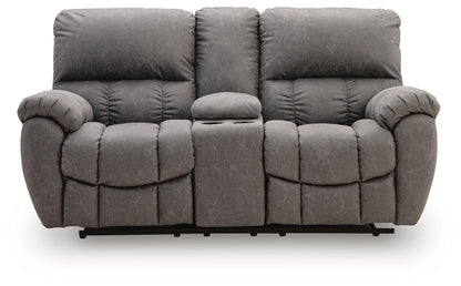 Hadrian Pike Power Reclining Loveseat with Console