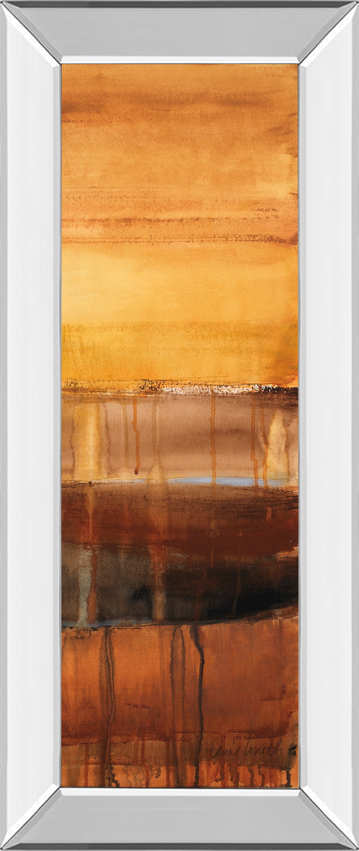 Mirrored Frame Autumn Glows II By Lanie Loreth