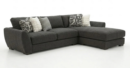 Matias Sectional with Chaise Fluffy River Rock
