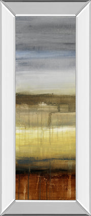 Mirrored Frame Summer Rain II By Lanie Loreth
