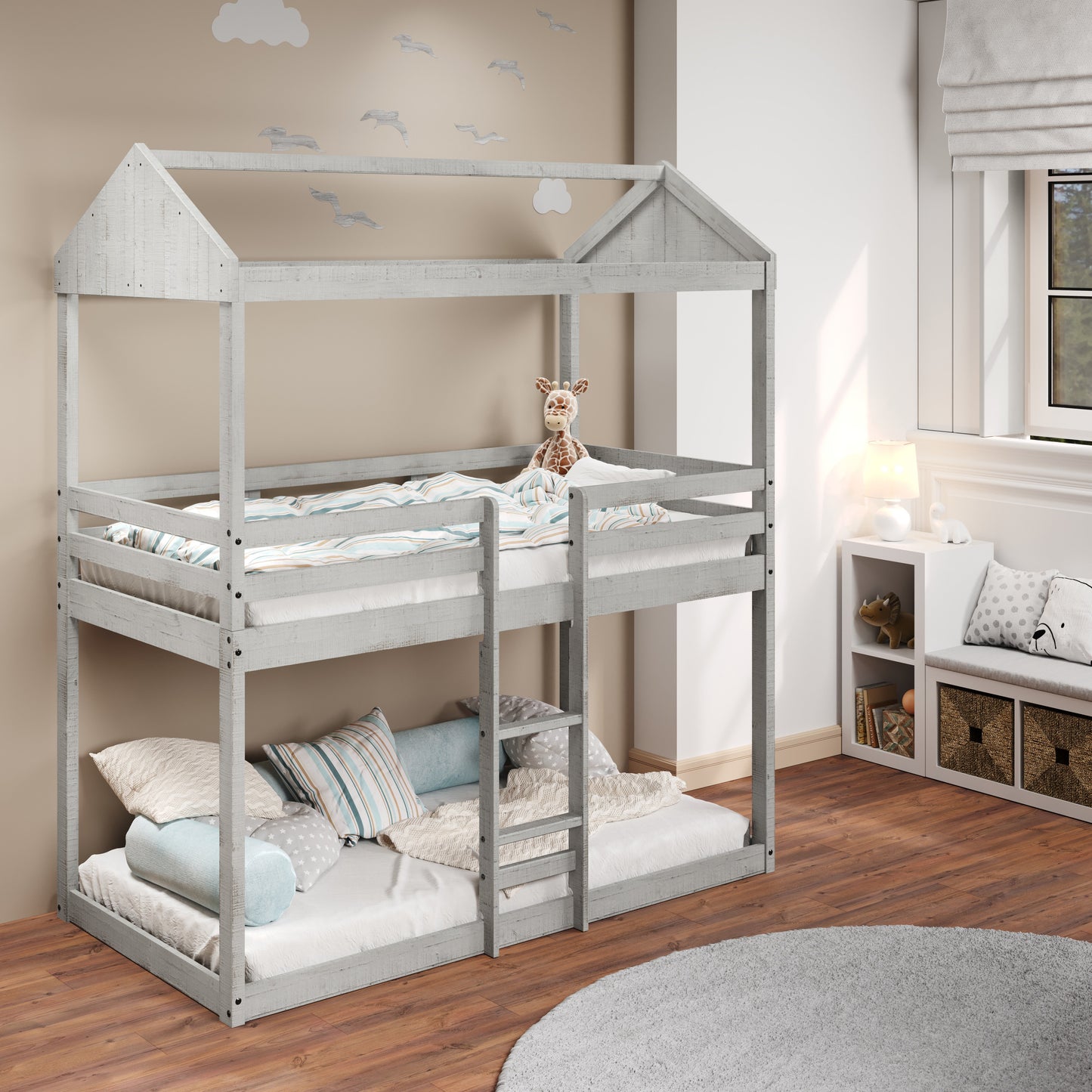 Twin over Twin Fort Bunkbed