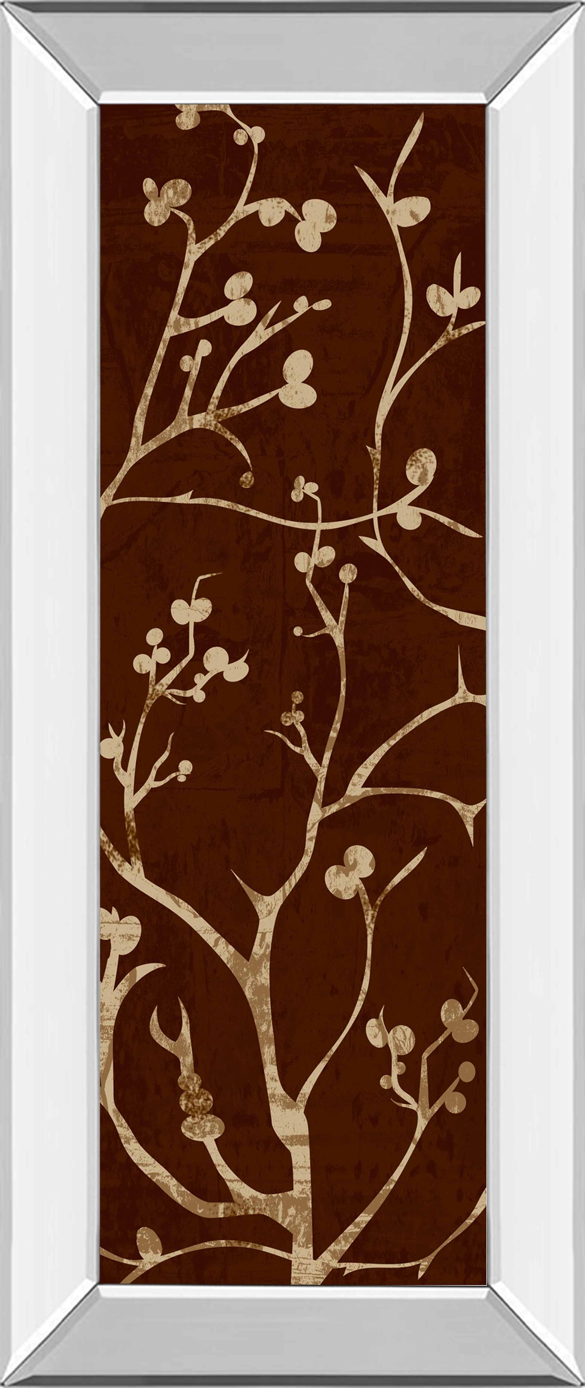 Mirrored Frame Branching Out I By Diane Stimson