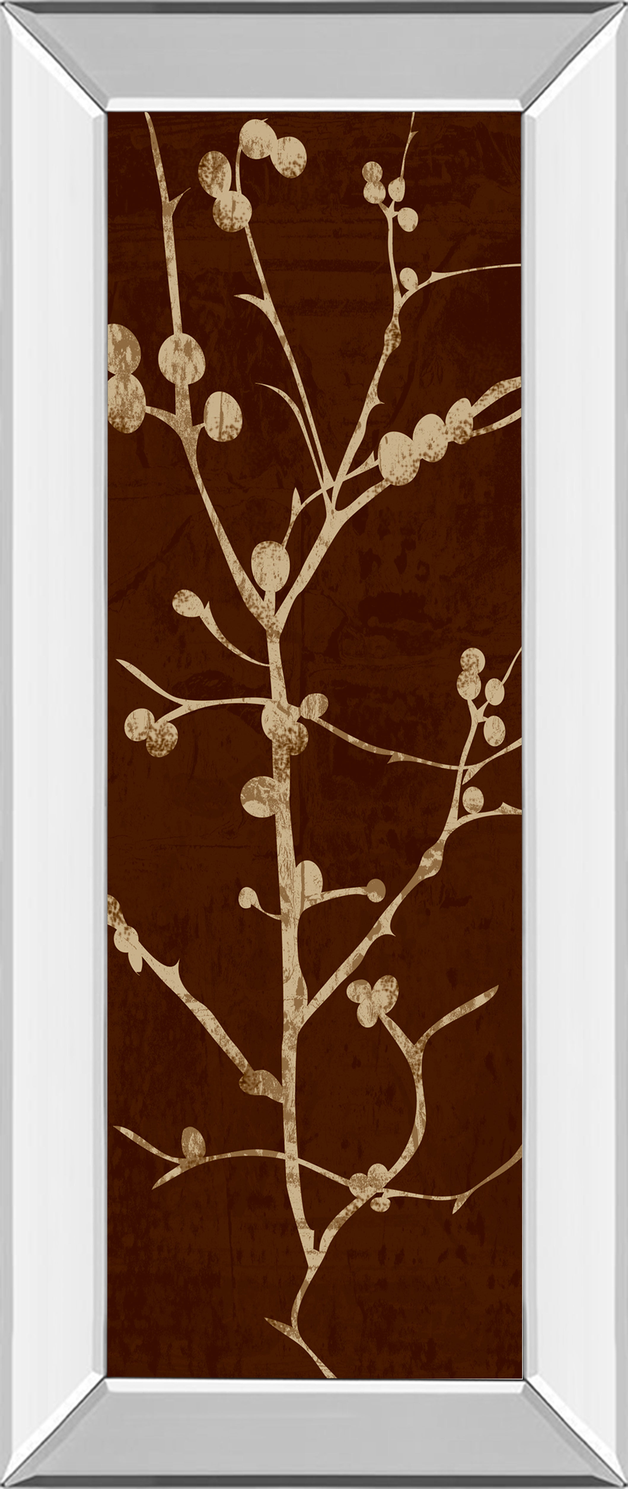 Mirrored Frame Branching Out II By Diane Stimson