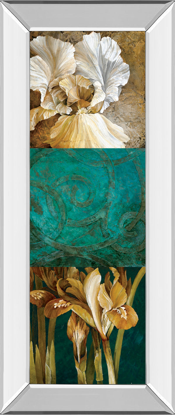 Mirrored Frame From My Garden II By Linda Thompson