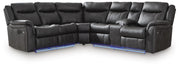 Perarrygin 2-Piece Reclining Sectional