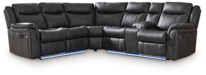 Perarrygin 2-Piece Reclining Sectional