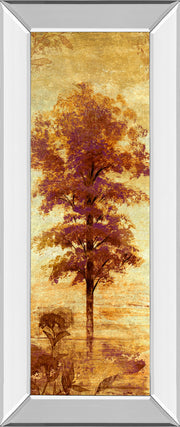 Mirrored Frame Early Autumn Chill I By Micheal Marcon