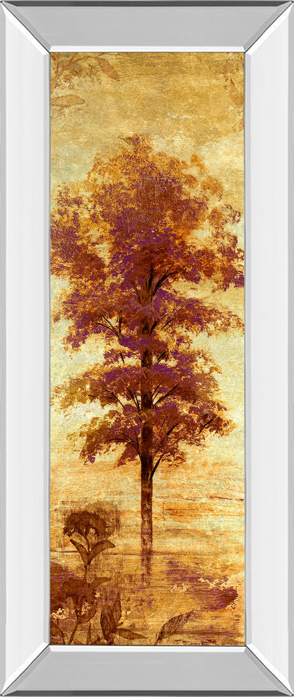 Mirrored Frame Early Autumn Chill I By Micheal Marcon