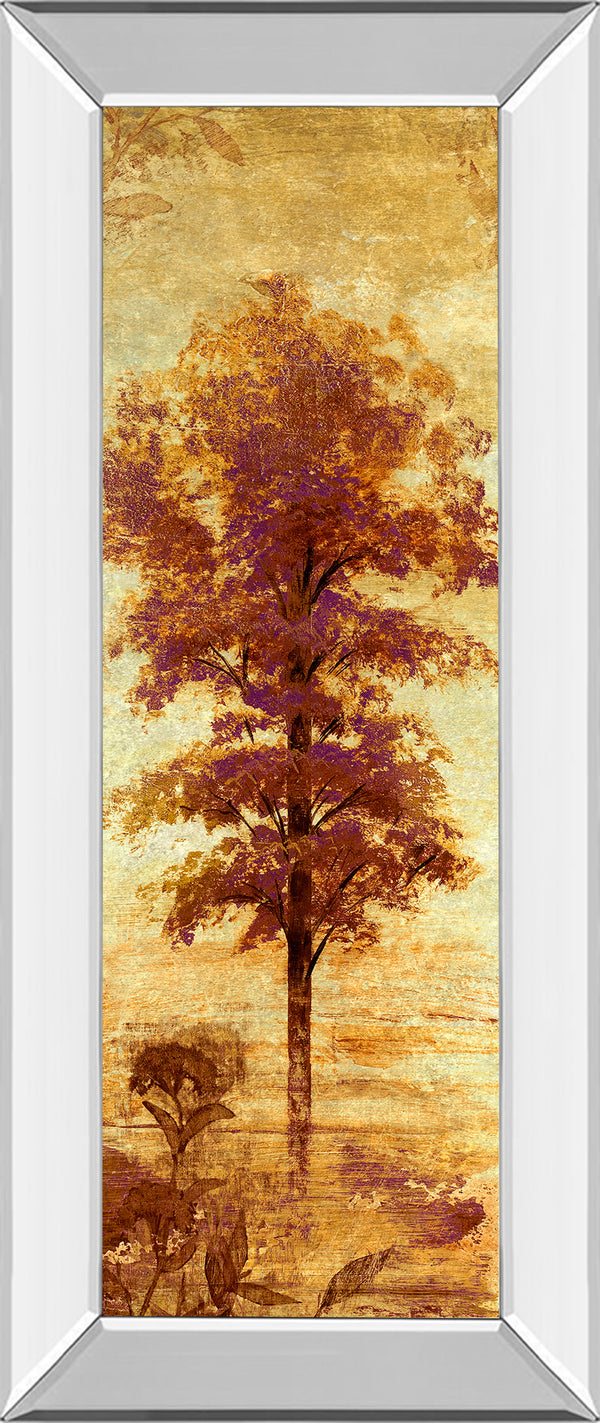 Mirrored Frame Early Autumn Chill I By Micheal Marcon