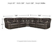 Kincord 3-Piece Power Reclining Sectional