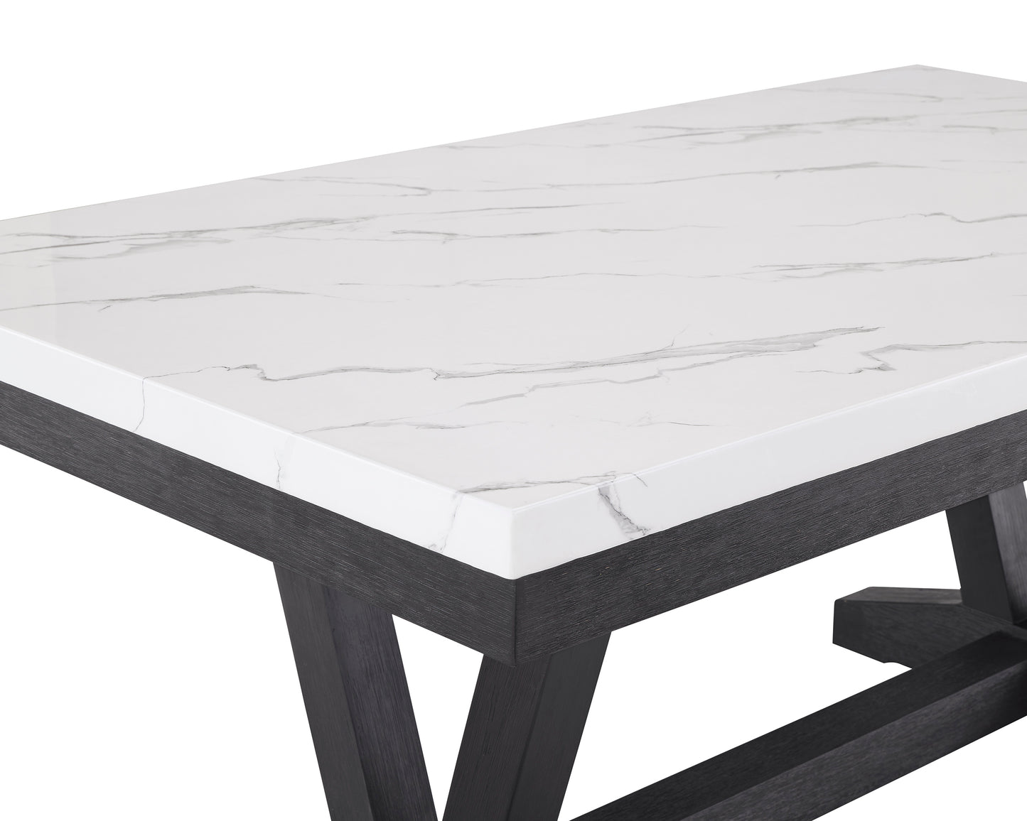 Vance Faux Marble Dining Table