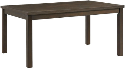 Alvin 60in 7 Piece Dining Set in Espresso