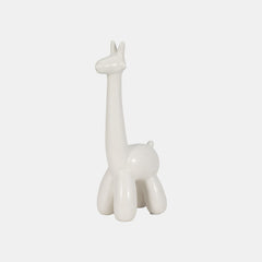 Jirafa blanca con forma de globo