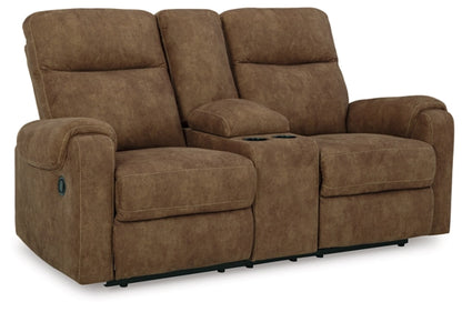 Edenwold DBL Reclining Loveseat with Console