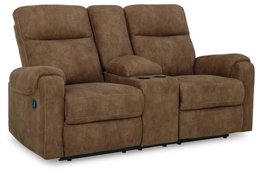 Edenwold DBL Reclining Loveseat with Console