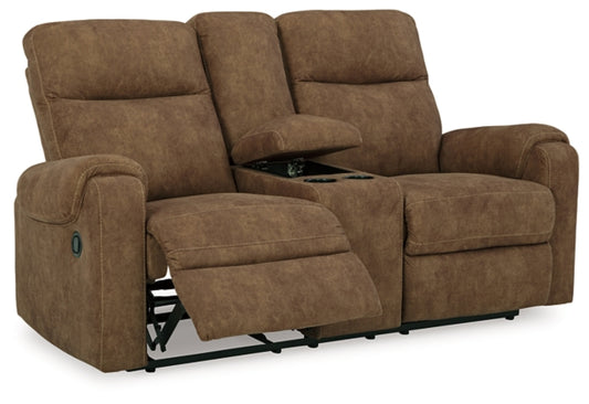Edenwold DBL Reclining Loveseat with Console
