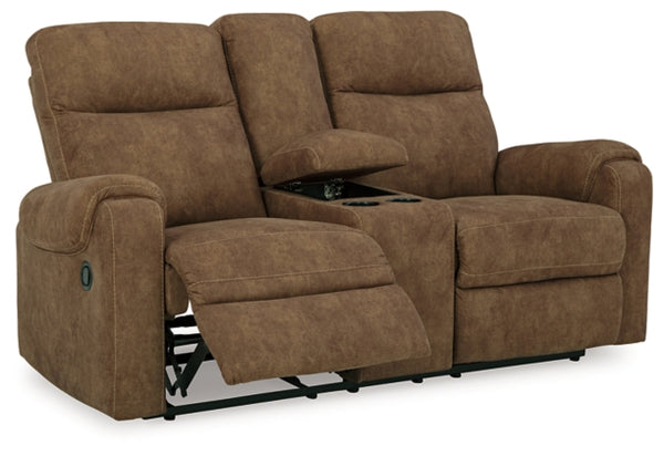 Edenwold DBL Reclining Loveseat with Console