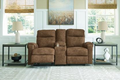 Edenwold DBL Reclining Loveseat with Console
