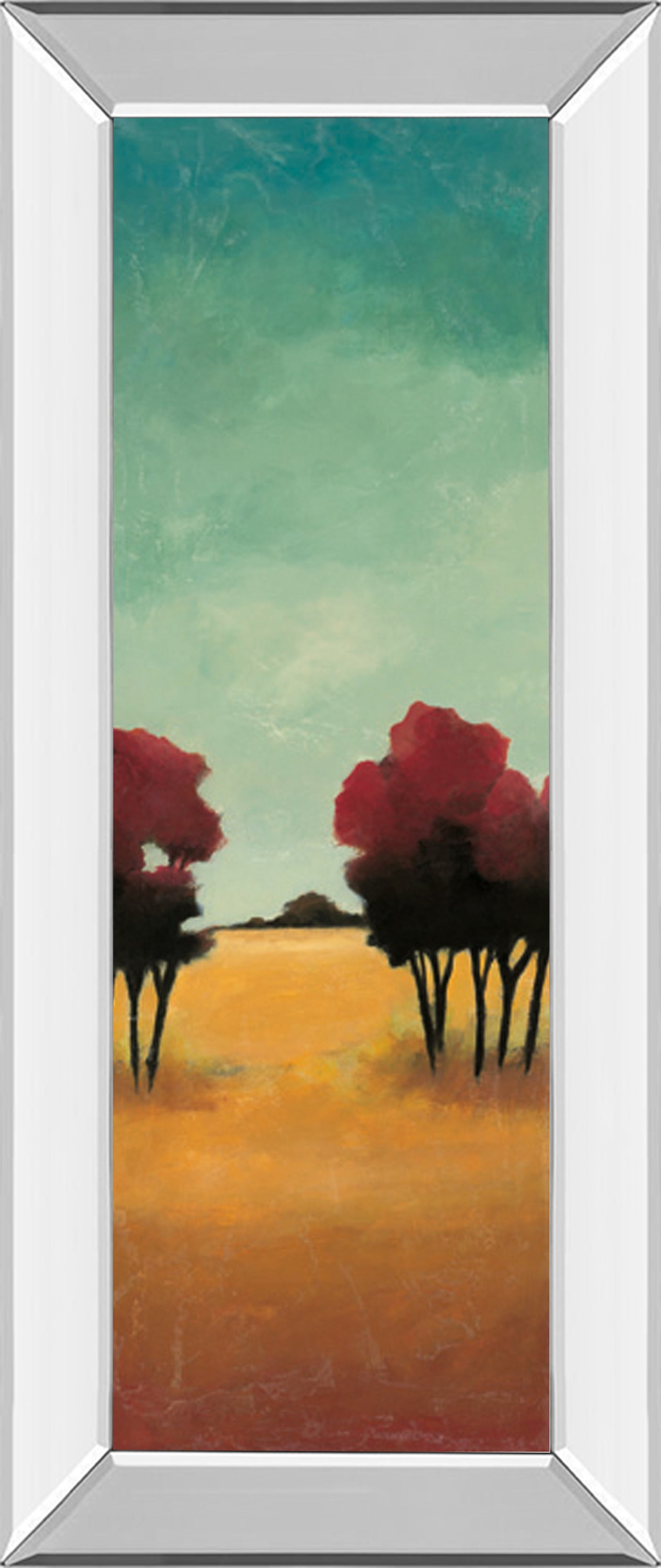 Mirrored Frame A New Day I By Angelina Emet
