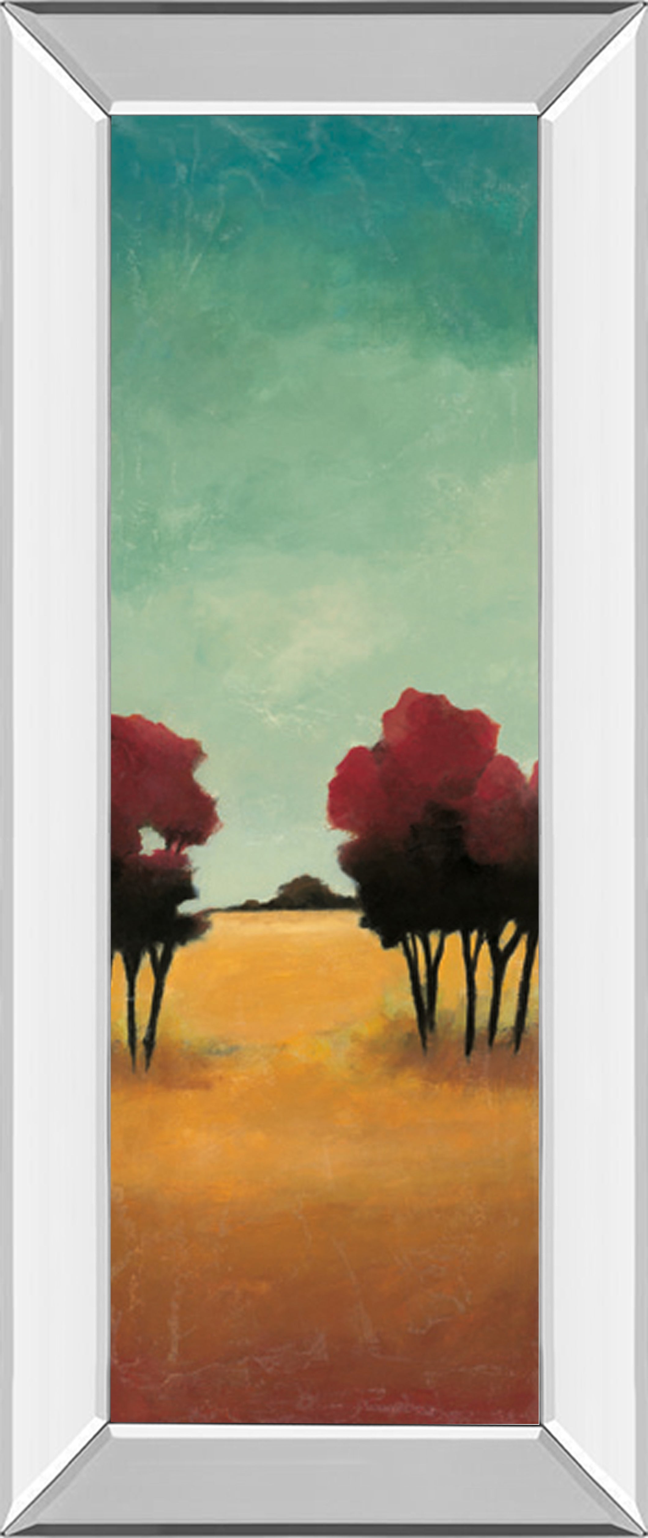 Mirrored Frame A New Day I By Angelina Emet