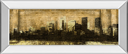 Mirrored Frame Defined City I By Sd Graphic Studio