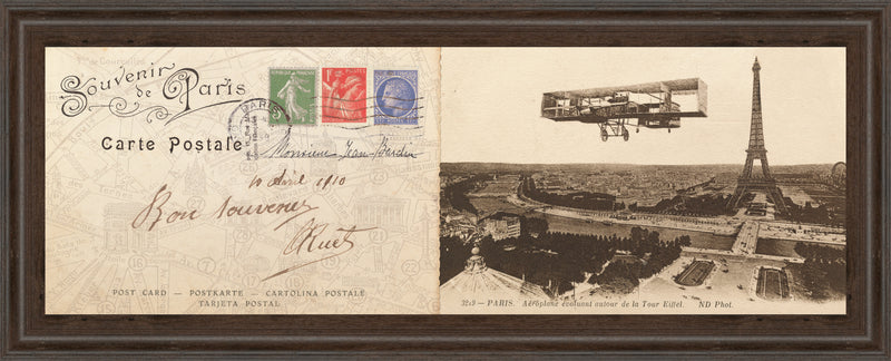 Lettre De Paris I By Wild Apple Graphics