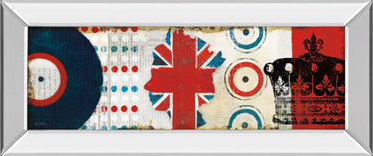 Mirrored Frame British Invasion I By Mo Mullan