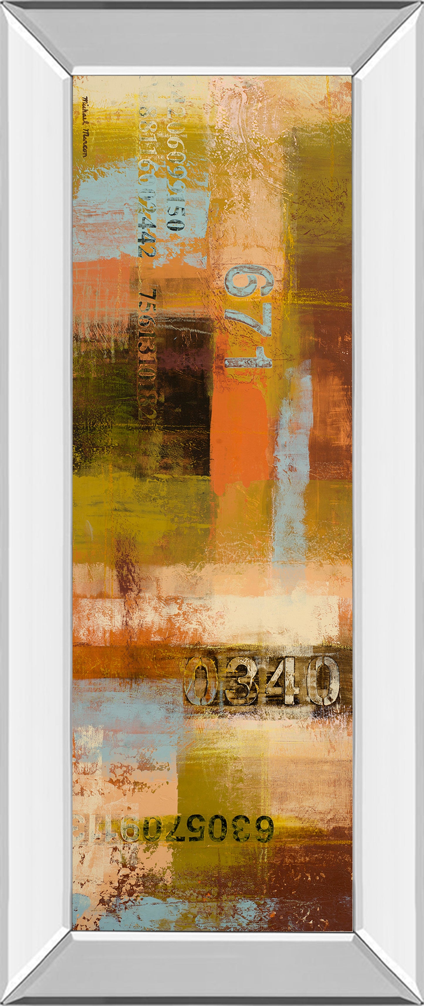 Mirrored Frame Departures II By Michael Marcon