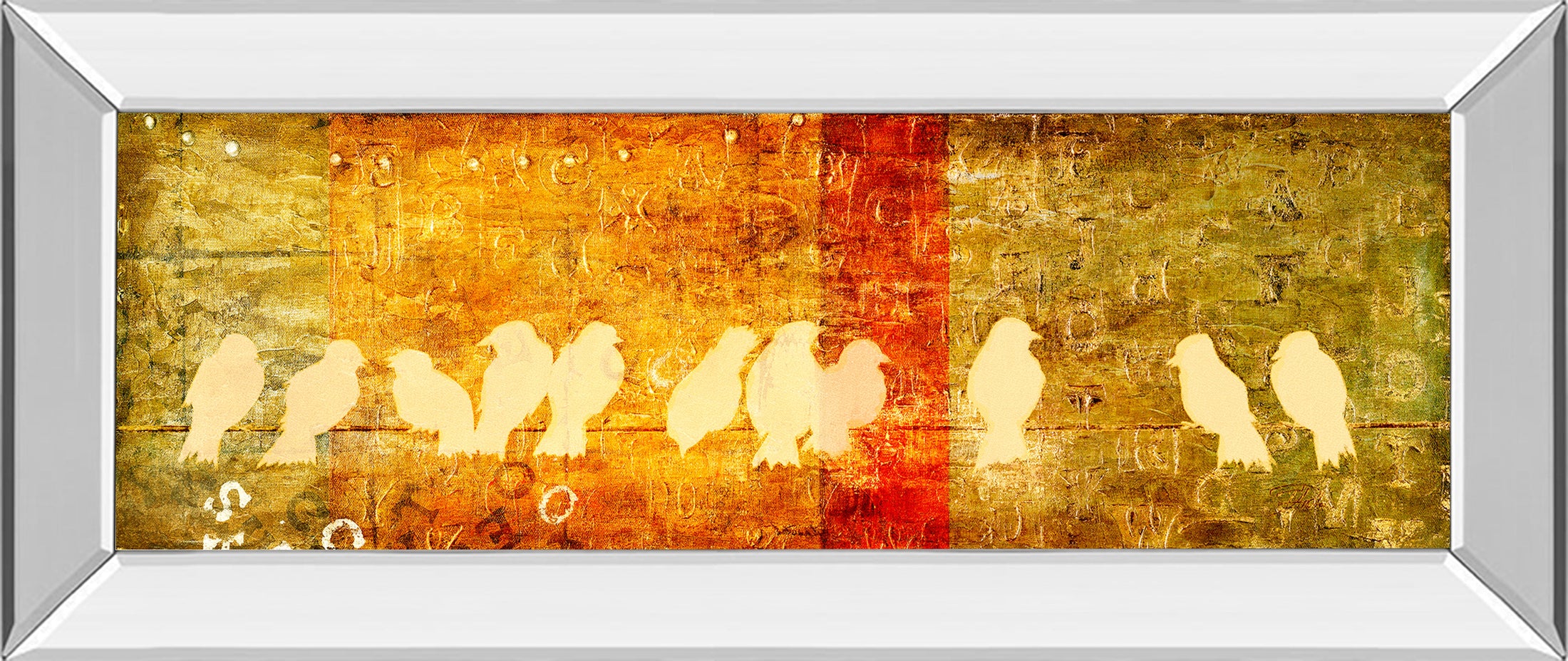 Mirrored Frame Reunion By Patricia Pinto