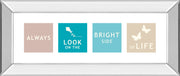 Mirrored Frame Words Of Kindness I By The Vintage Collection