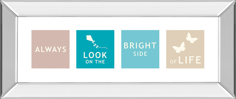 Mirrored Frame Words Of Kindness I By The Vintage Collection