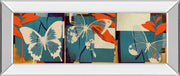 Mirrored Frame Butterflies Viola By Noah