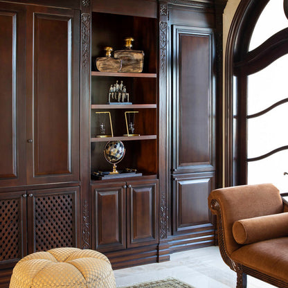 Polyresin 10" Family Sculpture, Bronze