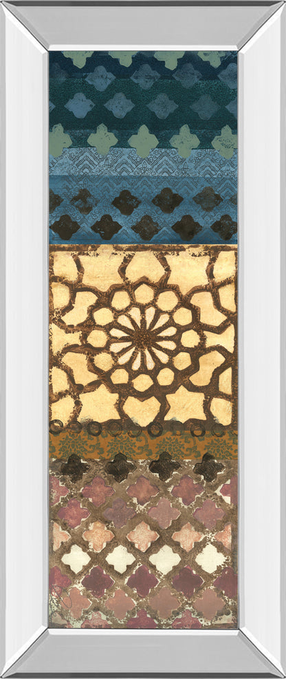 Mirrored Frame Sandalwood Summer II By Jeni Lee