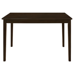 Juego de mesa de comedor rectangular Guillén Capuchino