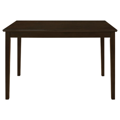 Juego de mesa de comedor rectangular Guillén Capuchino