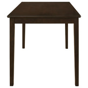 Juego de mesa de comedor rectangular Guillén Capuchino