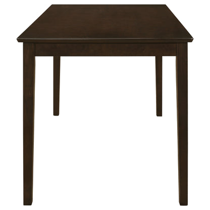 Juego de mesa de comedor rectangular Guillén Capuchino