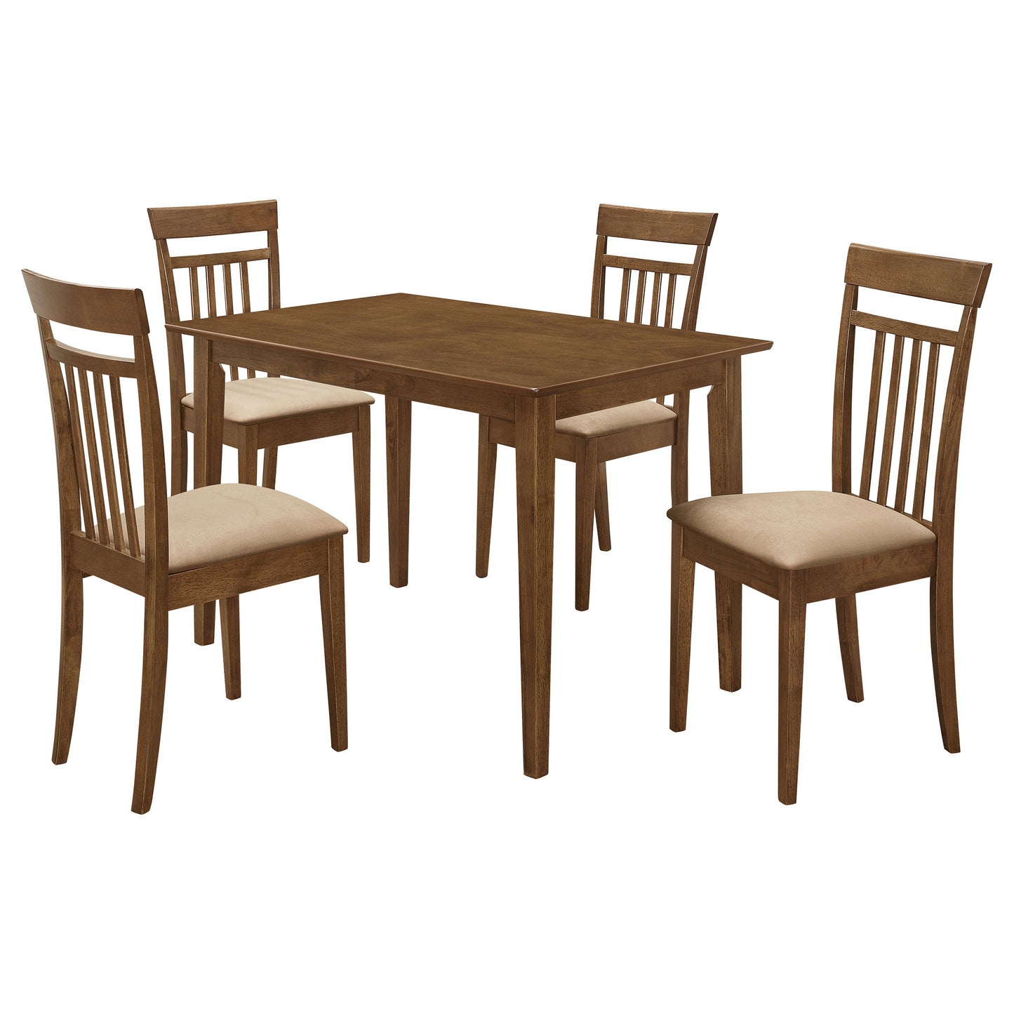 Robbie 47-inch Counter Height Dining Set Walnut