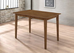 Robles 5-piece Rectangular Dining Table Set Chestnut