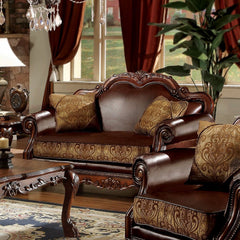 Loveseat Dresden de 170 cm de largo con 2 almohadas