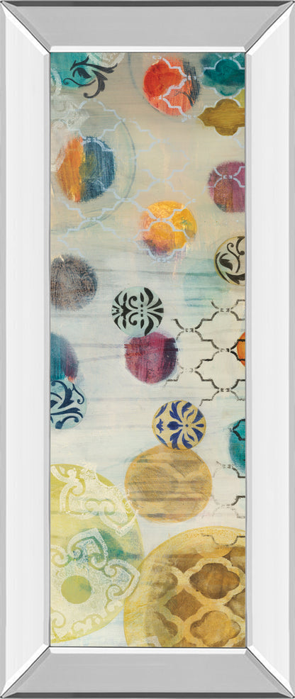 Mirrored Frame Casa Blanca Panel I By Jeni Lee