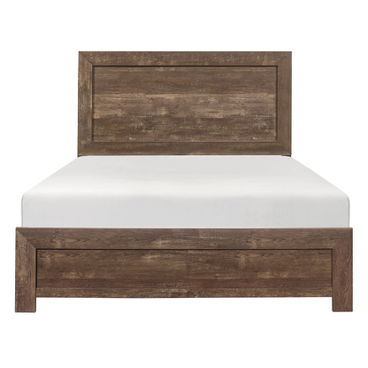 cama panel Corbin Queen en un Box