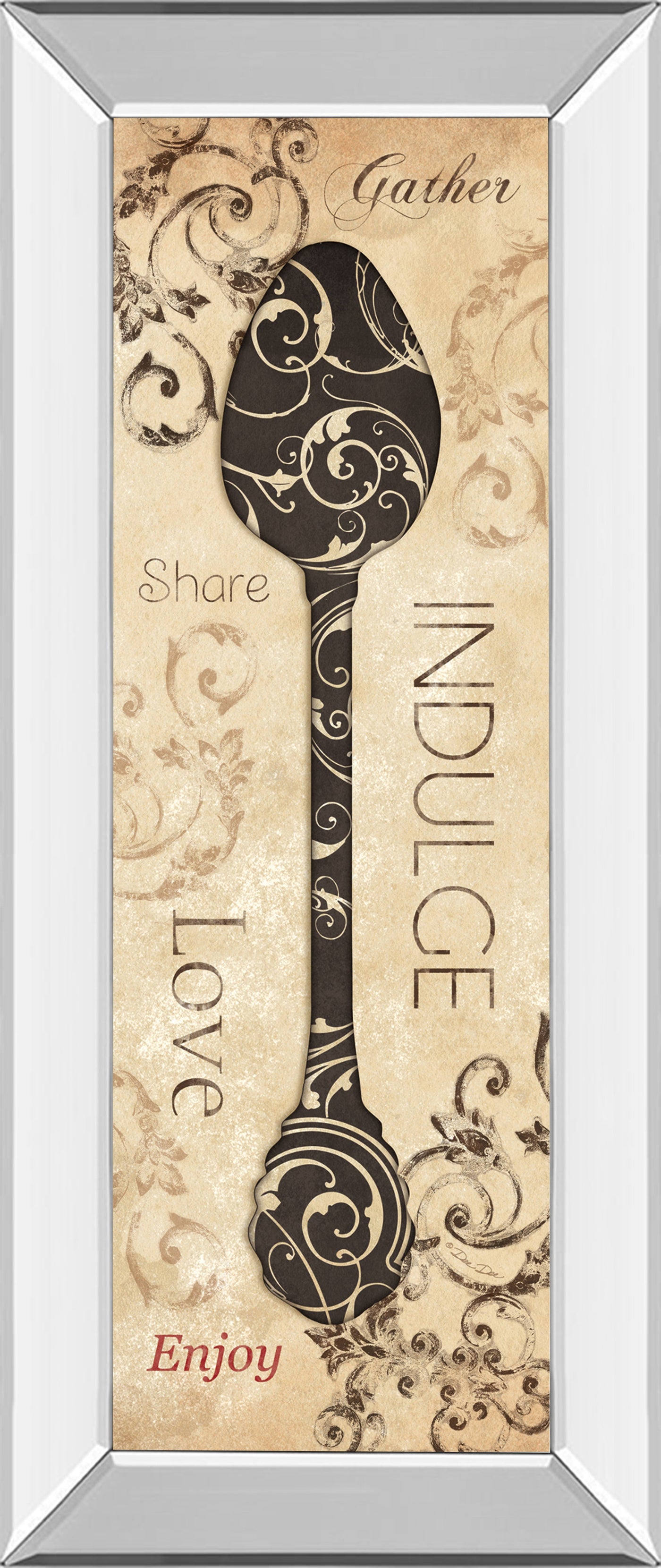 Mirrored Frame Indulge By Dee Dee