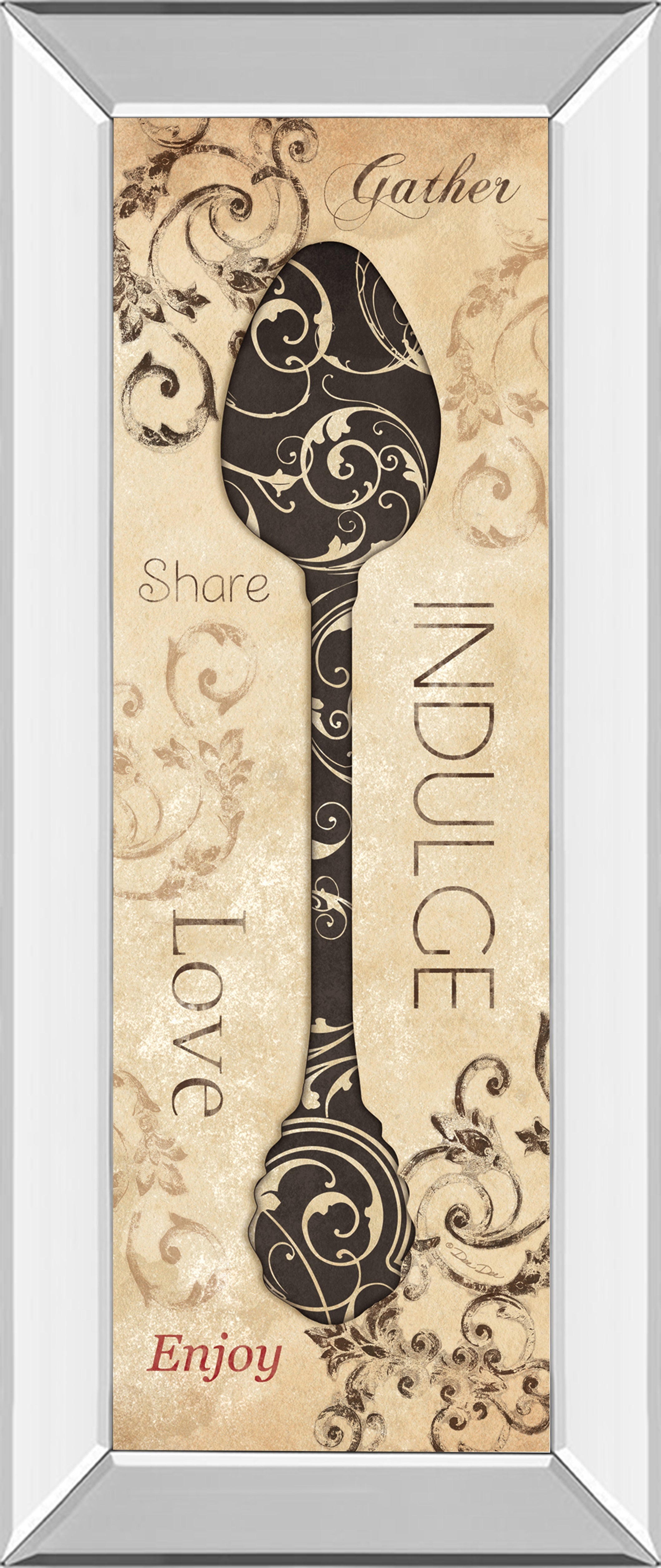 Mirrored Frame Indulge By Dee Dee