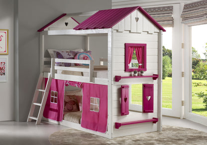 Twin/ Twin House Bunkbed