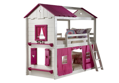 Twin/ Twin House Bunkbed